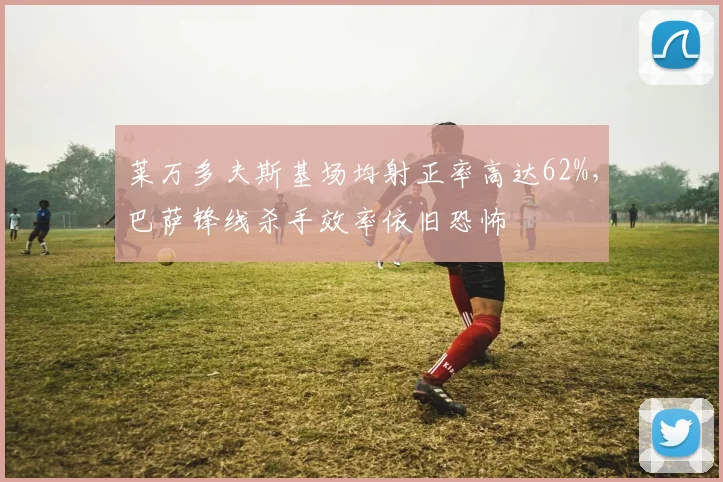 莱万多夫斯基场均射正率高达62%,巴萨锋线杀手效率依旧恐怖